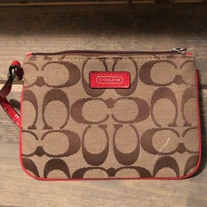 Small Coach Wristlet